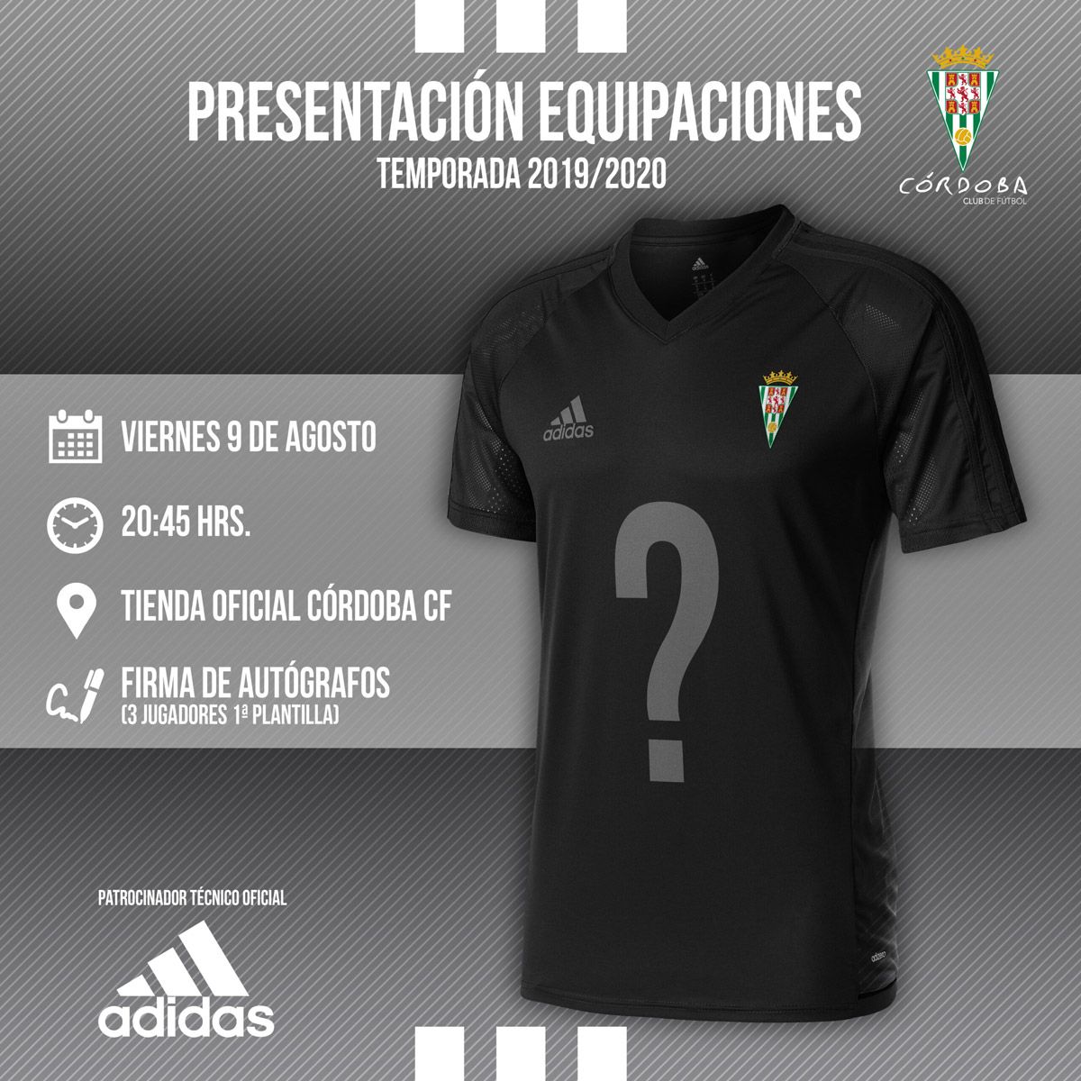 Presentación de equipaciones de Adidas Córdoba CF - Oficial