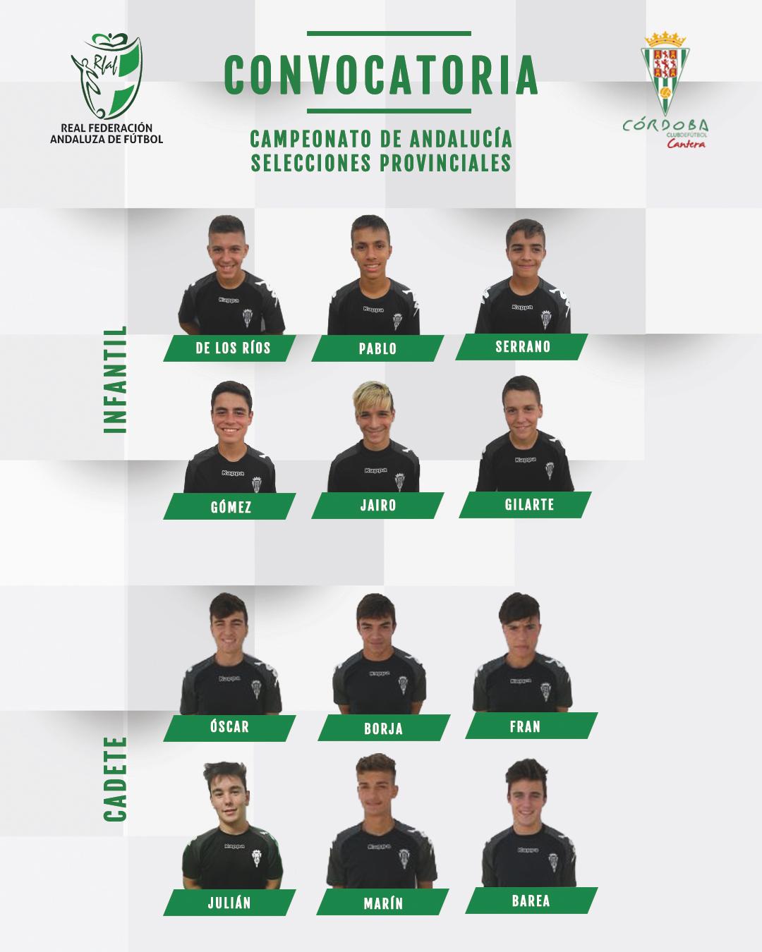 Campeonato de Andalucía de selecciones provinciales masculinas infantil y cadete