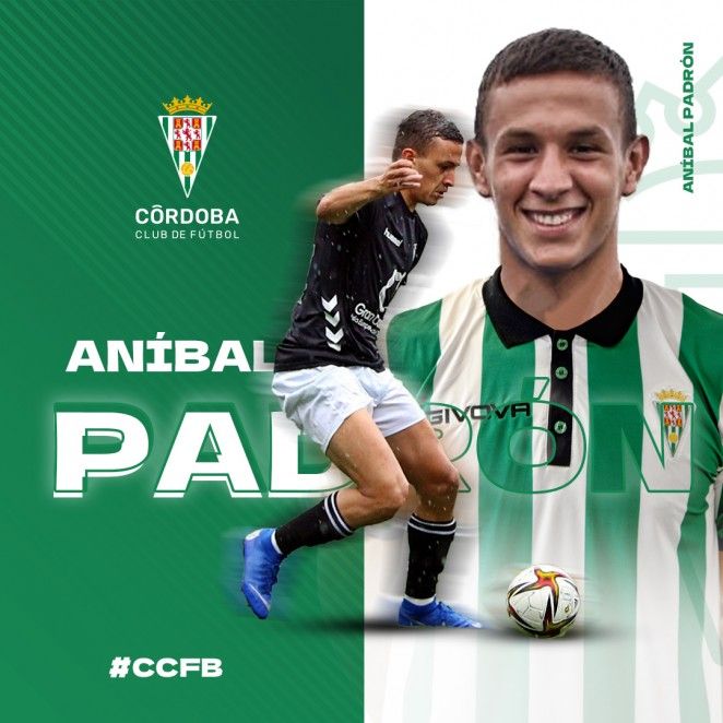 Aníbal Padrón, nuevo jugador del Córdoba B
