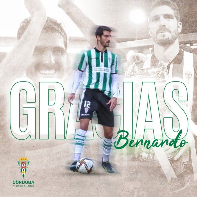 Bernardo Cruz deja de pertenecer al Córdoba CF