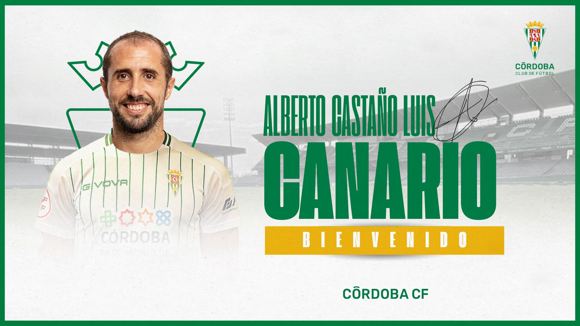 Canario, nuevo jugador del Córdoba CF