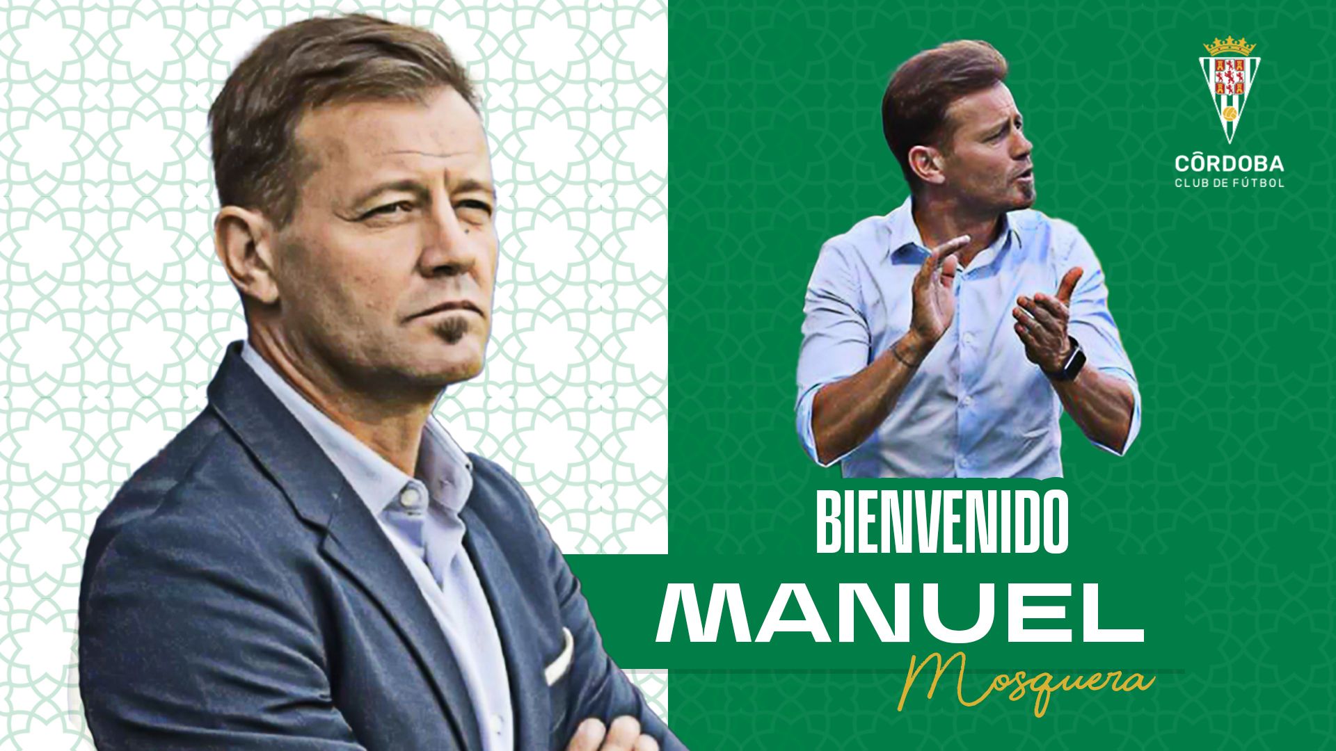Manuel Mosquera, nuevo entrenador del Córdoba CF