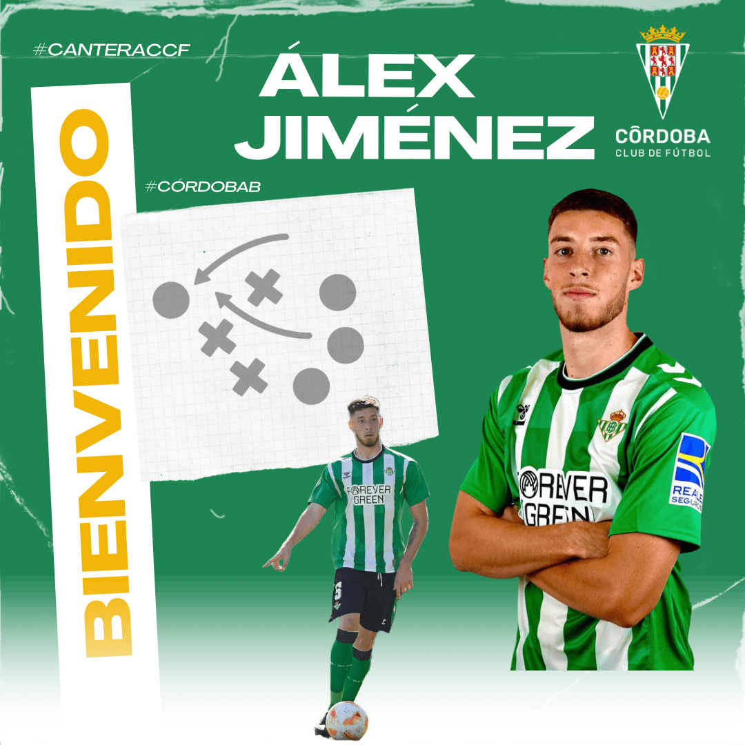 Álex Jiménez, nuevo jugador del Córdoba B