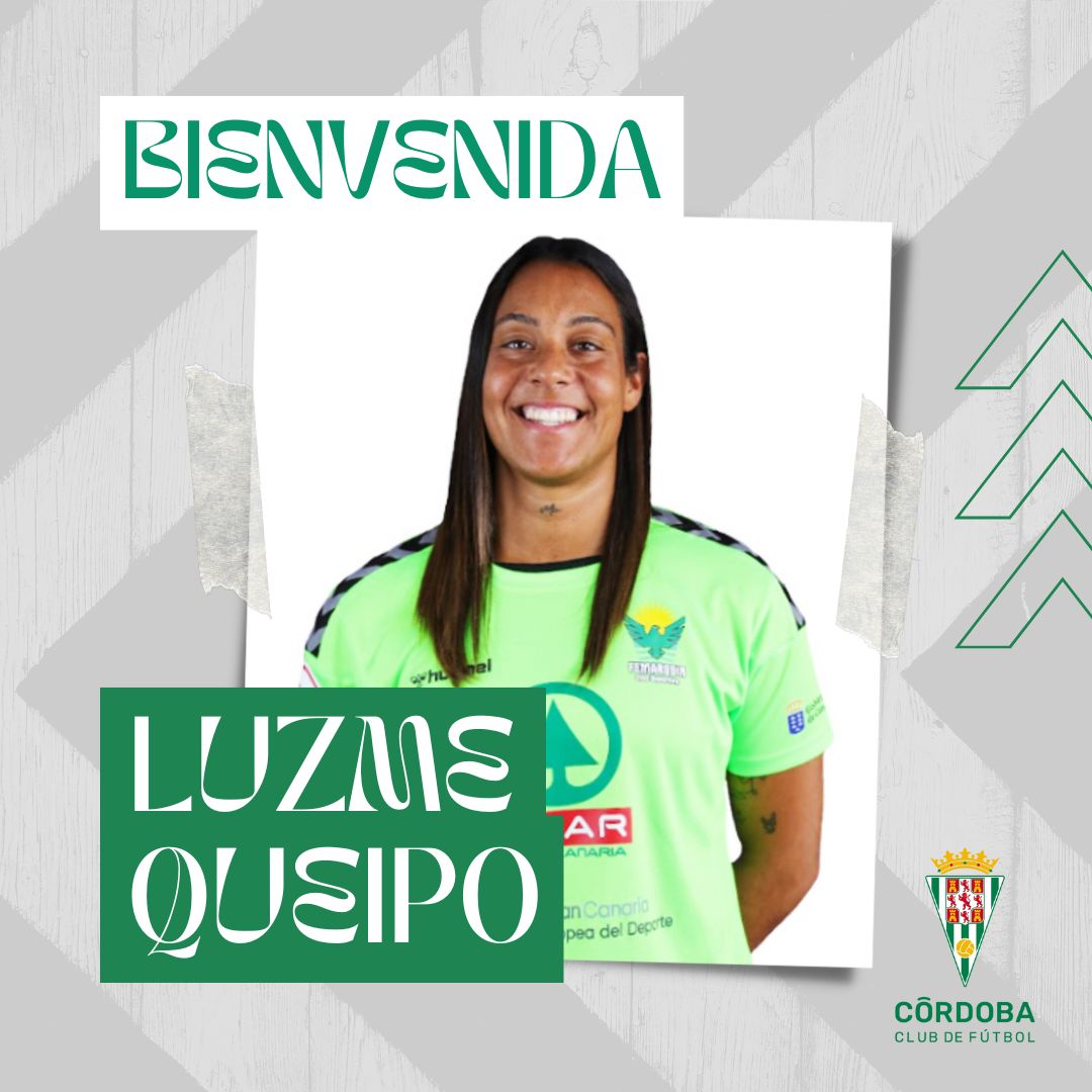 Luzme Queipo, nueva jugadora del Córdoba CF Femenino