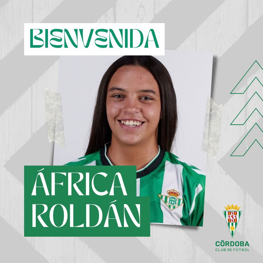 África Roldán, nueva jugadora del Córdoba CF Femenino