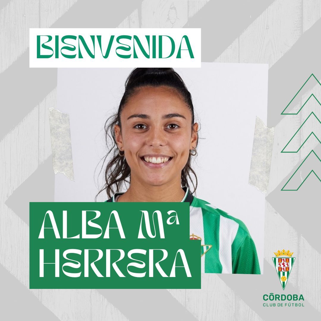 Alba Mª Herrera, nueva jugadora del Córdoba CF Femenino