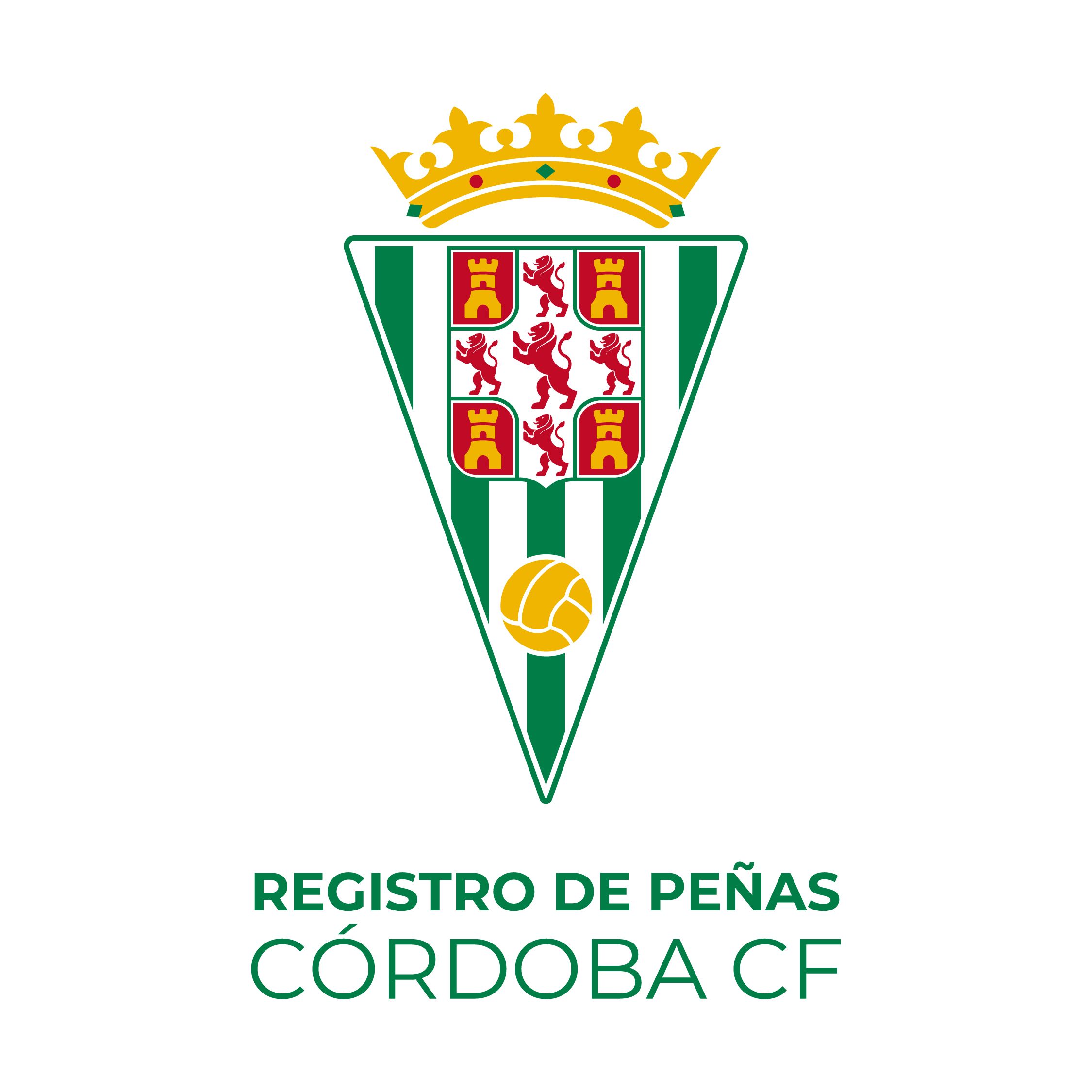 Registro de peñas del Córdoba Club de Fútbol