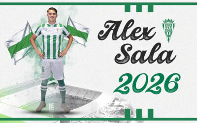 Alex Sala, jugador del Córdoba CF hasta 2026