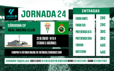Venta de entradas para el Córdoba – Real Racing Club