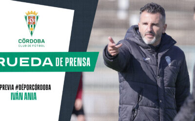 Rueda de prensa de Iván Ania previa al Deportivo-Córdoba