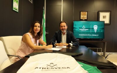 El Córdoba Club de Fútbol y Atresvega renuevan su acuerdo de colaboración y patrocinio